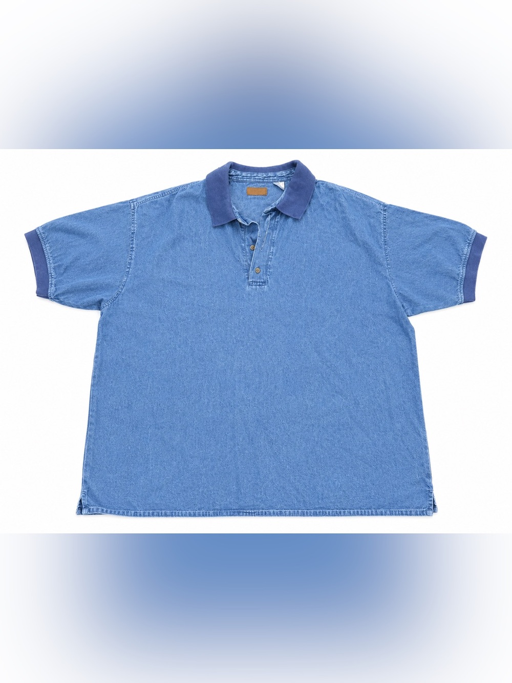Vintage chambray polo